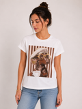Coffee Dog Graphic T-Shirt