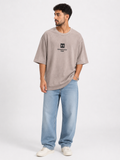 Men’s Stone Washed Oversized Graphic T-Shirt